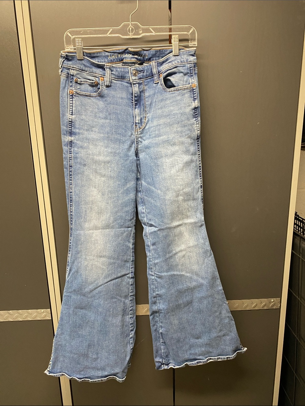 American Eagle Outfitters Light Blue Flare Jeans
